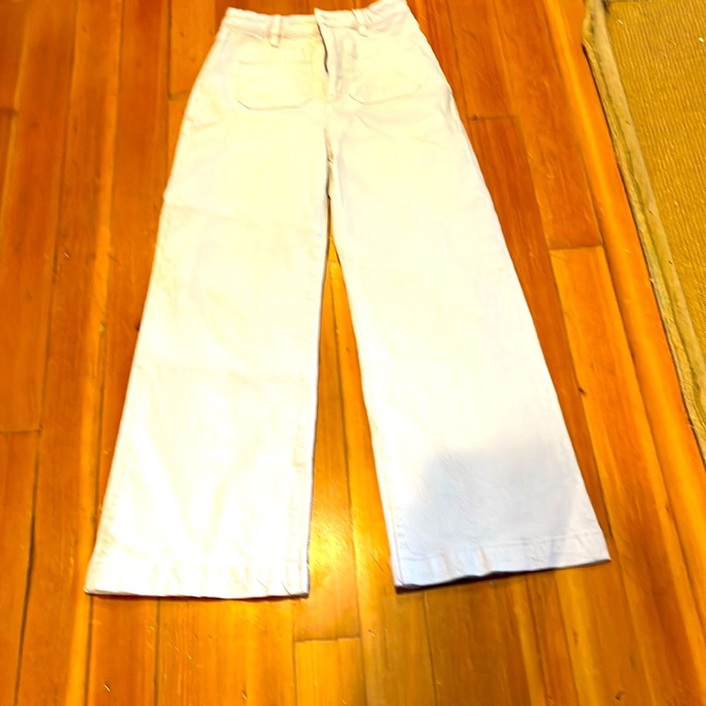 Rolla’s high waisted flare jeans